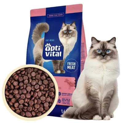 Zdjęcie produktu dla Karma dla kota Opti Wołowina 1,4 kg