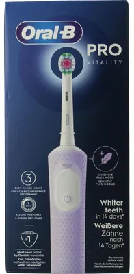 Productafbeelding van Oral B Vitality Pro Protect Lila (1 stuk)
