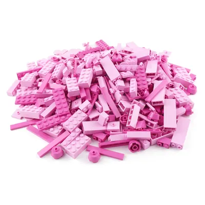 Produktbild von LEGO® Steine Sondersteine Gemischt Rosa NEU! Menge 100x – Jede Mischung individuell zusammengestellt