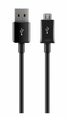 Immagine prodotto di Cavo di ricarica / cavo dati Samsung Micro USB nero ECB-DU4EBE 150 cm
