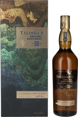 Produktbild von Talisker 30 Years Old Single Malt Scotch Whisky Limited Release 49,6% Vol. 0,7l in Geschenkbox