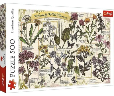Produktbild von Trefl 37478, 500 Stück(e), Flora
