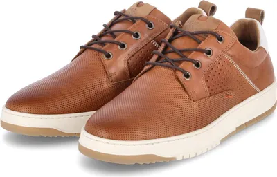 Produktbild von Bullboxer Herren Low Sneaker Braun Glattleder handcrafted Größe: 41