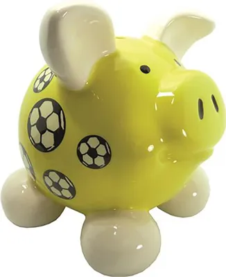 Produktbild von Sparschwein mittelgross, farbig Keramik