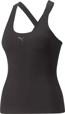 Produktbild von PUMA Flawless Sculpt Built-in Tanktop Damen 01 - puma black XS