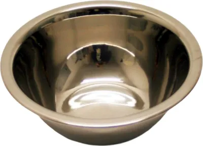 Produktbild von Schüssel Edelstahl Rührschüssel silberfarben 16cm Höhe 7cm Haushalt Gastrobedarf Schulz 210050