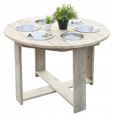 Image de CLASSIC WORLD EDU Table de jardin éducative 6 fonctions Sable de jeu Pierres liquides