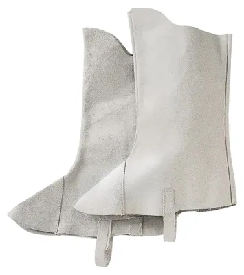 Produktbild von Sir Safety Schweißergamaschen aus Rindspaltleder Klasse 2 mit Klettverschluss 40 cm