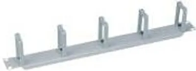 Productafbeelding van LogiLink - Kabelorganisator voor serverrekken - Lichtgrijs, RAL 7035