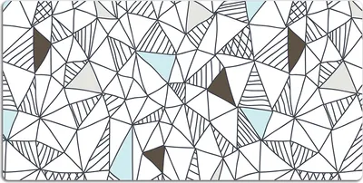 Produktbild von Schreibtischmatte Tischunterlage 100x50 cm Mauspad - Geometrisches Muster
