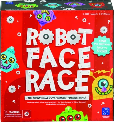 Obrázek produktu pro Learning Resources Robot Face Race, Stolní hra, Vzdělávací, 4 rok/roky