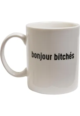 Produktbild von Mister Tee Bonjour Bitches Tasse    One Size