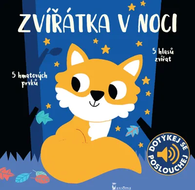 Zdjęcie produktu dla Zvířátka v noci - zvukové leporelo