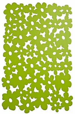 Produktbild von Galzone Tischset Blumen grün 28,5 x 44cm