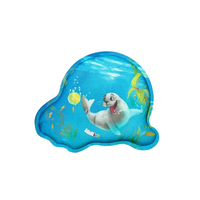 Produktbild von ergobag Schulranzen-Zubehör Glow In The Dark Klettie Robbe blau