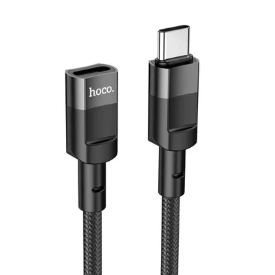 Obrázek produktu pro Adaptér OTG USB C na USB C Hoco 3A 1,2 m U107 černý