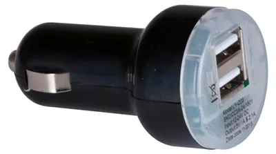 Image de Chargeur De Voiture Double Usb 2,1