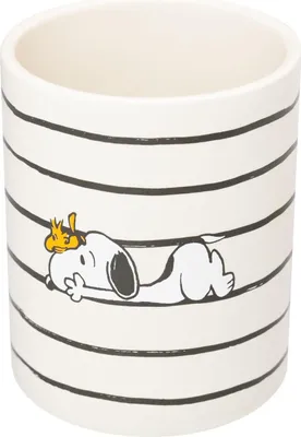 Produktbild von Keramische Potloodhouder Snoopy - Büro-Organizer - Aufbewahrungsbox für Stifte und Bleistifte - 10,5 x 8,5 cm