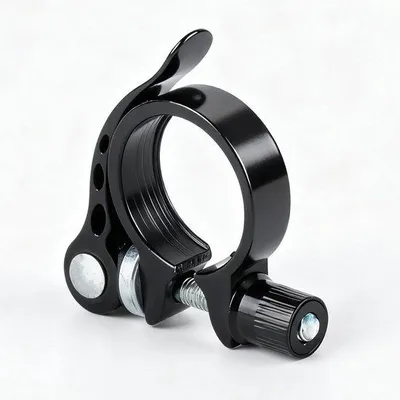 Produktbild von Fahrradschraubenhalter 31,8 mm, schnellspanner für Fahrradschraubenhalter, Sattelrohrschraubenhalter für Rennräder und Mountainbikes (schwarz)