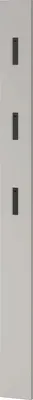 Produktbild von Garderobenpaneel "405" in beige. Abmessungen (BxHxT) 15x170x3 cm