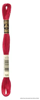 Productafbeelding van DMC Stickgaren Mouline Special 117MC -326, 6-strengs, 8 meter
