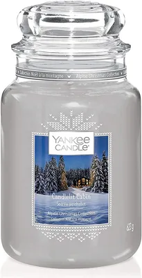 Zdjęcie produktu dla Yankee Candle Świeca Zapachowa Duży Słoik 623 g Candlelit Cabin