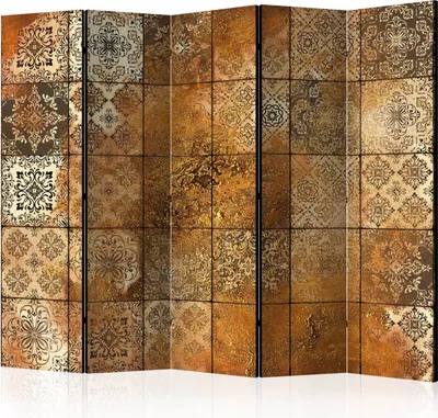 Obrázok produktu pre Obojstranné plátno Pozadie a vzory 225x172 cm 5-dielne béžové