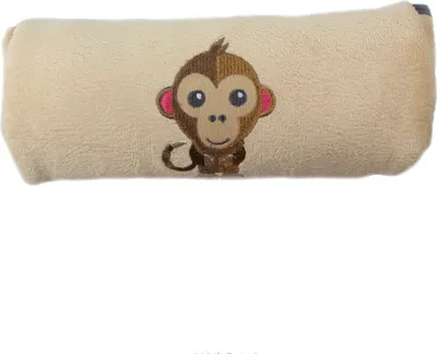Obrázek produktu pro Cestovní polštářek na pás HAPPY MONKEY béžový