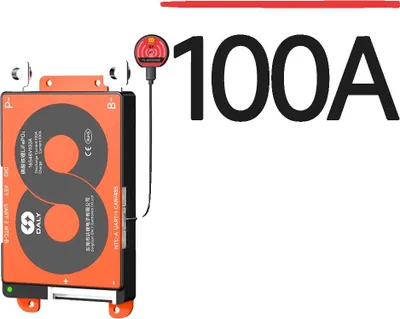 Productafbeelding van Lithium-ijzerfosfaat batterijbeheersysteem, hoge stroomcapaciteit, verbeterde veiligheidsvoorzieningen, LFP BMS 16S 48V 100A, 3.2V