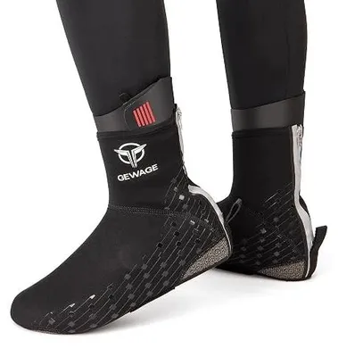 Zdjęcie produktu dla Ochraniacze na buty rowerowe zimowe termiczne antypoślizgowe