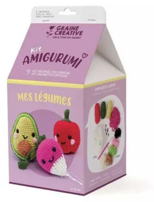 Obrázok produktu pre Súprava Amigurumi - Moja zelenina