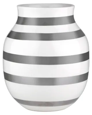 Immagine prodotto di Vaso Kähler Omaggio, altezza 20 cm, color argento