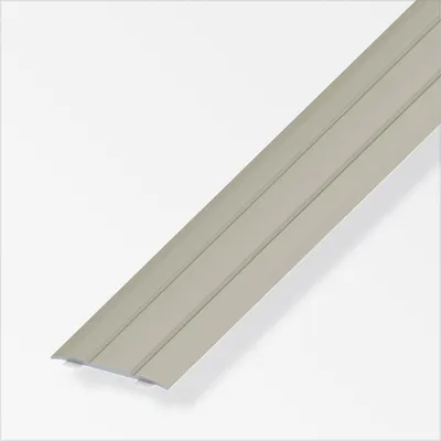 Produktbild von alfer Übergangsprofil 1 m, 37 x 2.5 mm Aluminium eloxiert titan