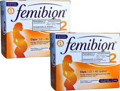Produktbild von Femibion Natal 2 Schwangerschaft 112 Tabletten + 112 Kapseln Für 16 Wochen Folsäure