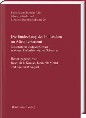 Zdjęcie produktu dla Die Entdeckung des Politischen im Alten Testament