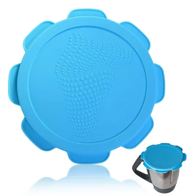 Image de mixcover Couvercle en silicone pour Thermomix TM5 TM6 Friend Bleu