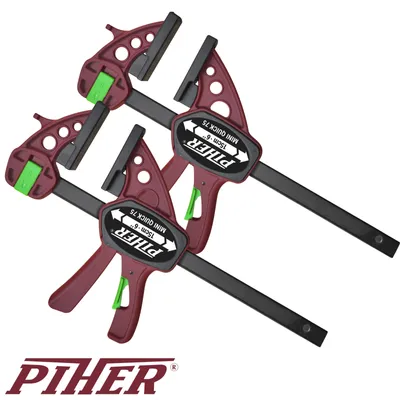 Produktbild von 2 Stück Piher Mini Quick Einhandzwinge 30 cm