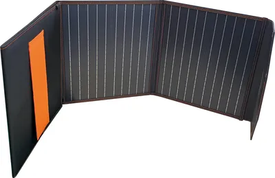 Produktbild von Schwaiger SOPA0100, 100 W, 18 V, Monokristallines Silizium, Schwarz, Orange, Balkon, Camping, Garten, IP65