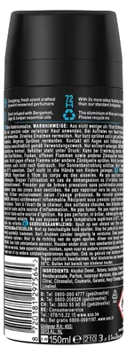 Produktbild von Axe Deospray – Kenobi Aqua Bergamot 150 ml
