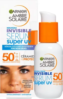 Produktbild von Garnier Ambre Solaire Sensitive Expert+ Gesichtsserum LSF 50+ Super UV (30 ml)