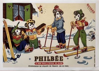 Obrázek produktu pro Philbée Perník – „Buvard“ „EFGE“ – 50 x 70 cm Plakát