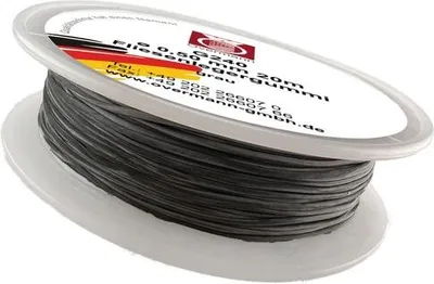 Produktbild von Fliesenlegergummischnur 20 m Rolle, 0,5 mm, grau, für #80076