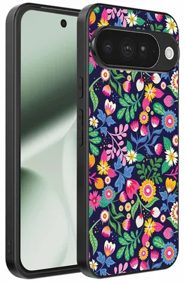 Productafbeelding van Telefoonhoesje voor Google Pixel 10 - Bloemenprint