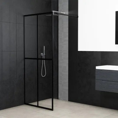 Produktbild von vidaXL Duschwand für Walk-in Dusche Klares Sicherheitsglas 90x195 cm