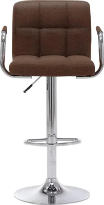 Produktbild von vidaXL Barhocker Braun Stoff