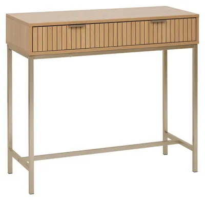 Image de Console avec deux tiroirs TASSO, 80,5 x 35 x 90 cm
