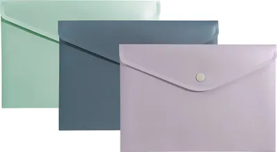 Immagine prodotto di Biurfol Cartelle a busta A5 in PP Morandi - 10 pezzi - Assortimento di colori