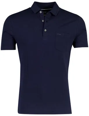 Produktbild von Poloshirt Brax dunkelblau meliert