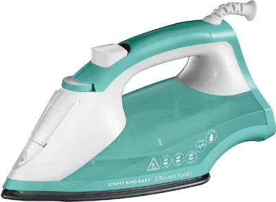 Produktbild von Russell Hobbs 26470-56 Bügeleisen Dampfbügeleisen Antihaft-Platte 2400 W Grün, Weiß