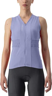 Zdjęcie produktu dla Castelli Anima 4 bez rękawów, kolor Violet Mist/Ivory, rozmiar M